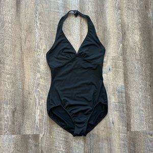 Mirella Black Leotard L Large